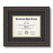 ArtToFrames 6x8 inch Diploma Frame - Framed with Black and Gold Mats, Comes with Regular Glass and Sawtooth Hanger for Wall Hanging (D-6x8)